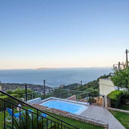 Panorama Traditional House With Private Pool Rodhiá Buitenkant foto
