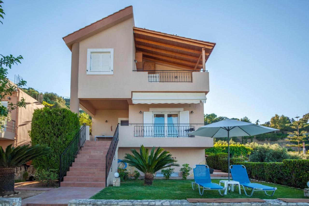 Panorama Traditional House With Private Pool Rodhiá Buitenkant foto